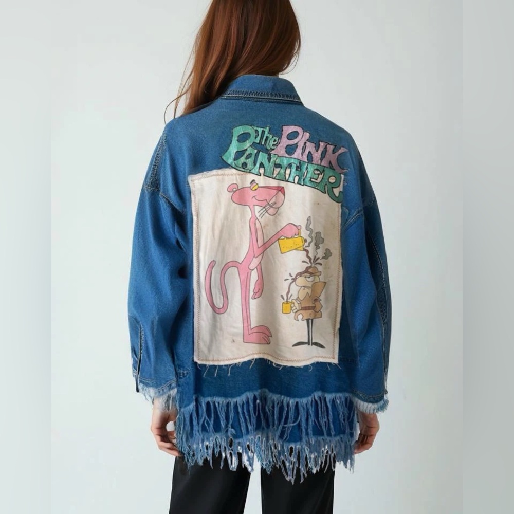 Limited Edition Pink Panther Zara Denim Jacket
